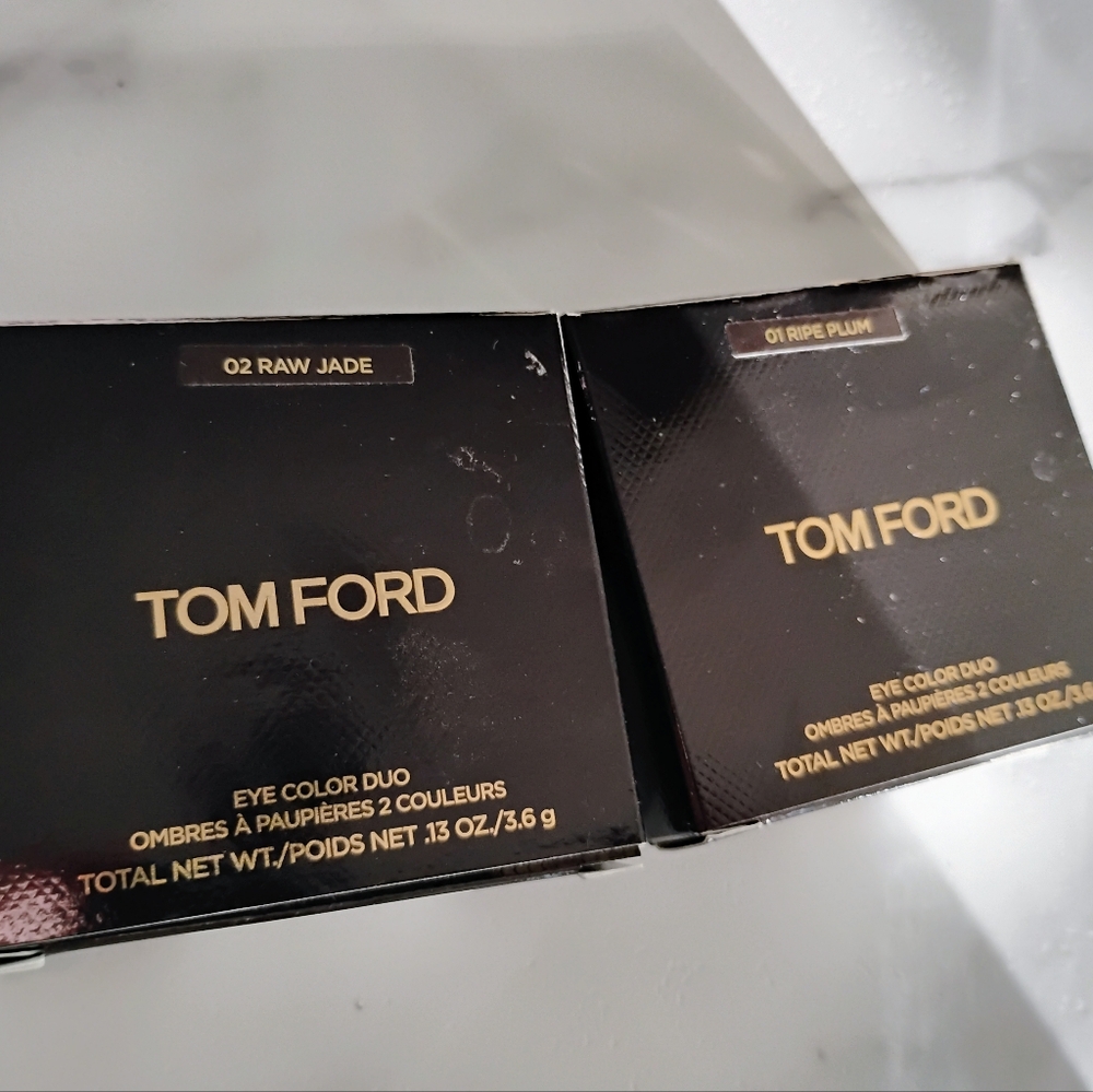 Tom Ford Eye Color Duo - Raw Jade and Ripe Plum